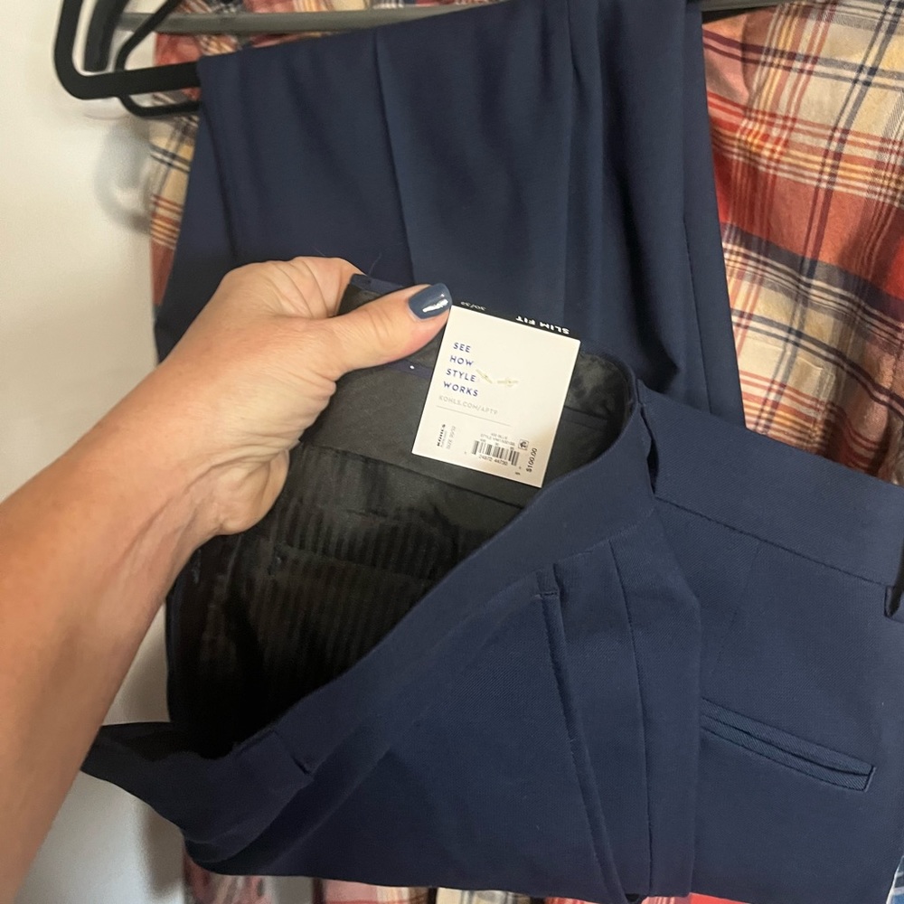 Men’s Navy dress pants